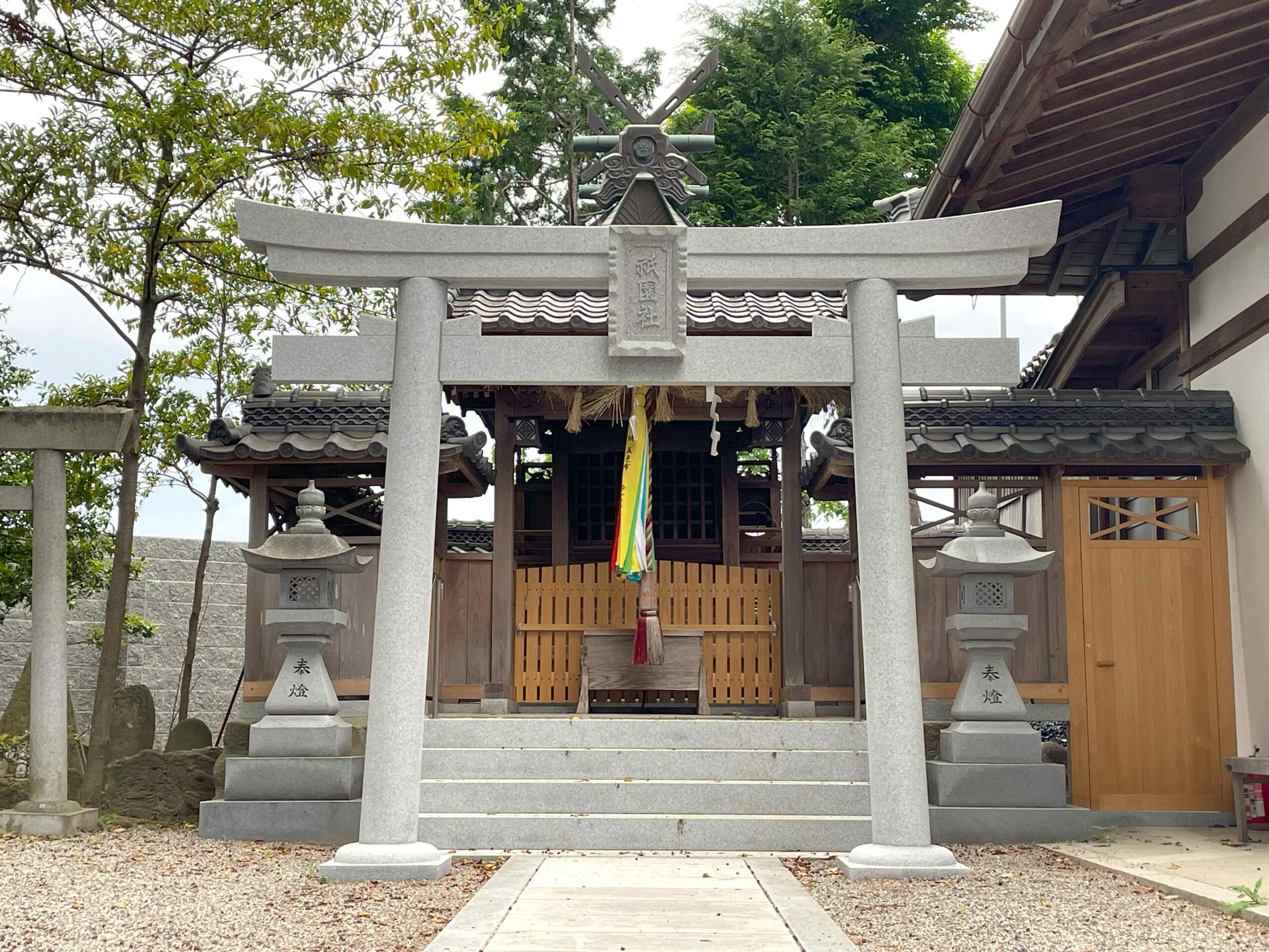 造営整備後の祇園社